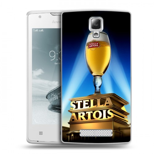 Дизайнерский пластиковый чехол для Lenovo A1000 Stella Artois