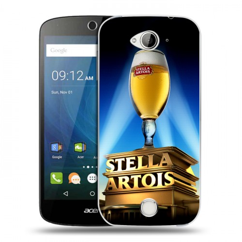 Дизайнерский силиконовый чехол для Acer Liquid Z530 Stella Artois