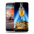 Дизайнерский пластиковый чехол для ZTE Axon Mini Stella Artois