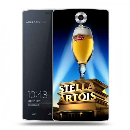 Дизайнерский силиконовый чехол для Homtom HT7 Stella Artois