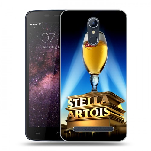 Дизайнерский силиконовый чехол для Homtom HT17 Stella Artois