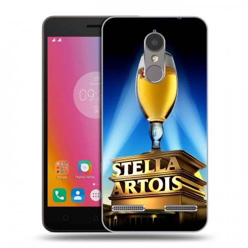 Дизайнерский пластиковый чехол для Lenovo K6 Stella Artois