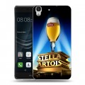 Дизайнерский пластиковый чехол для Huawei Y6II Stella Artois