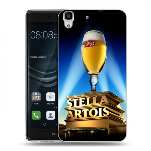 Дизайнерский пластиковый чехол для Huawei Y6II Stella Artois