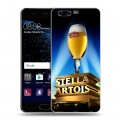 Дизайнерский пластиковый чехол для Huawei P10 Stella Artois