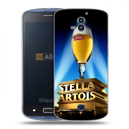 Дизайнерский силиконовый чехол для AGM X1 Stella Artois