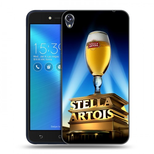 Дизайнерский силиконовый чехол для Asus ZenFone Live Stella Artois