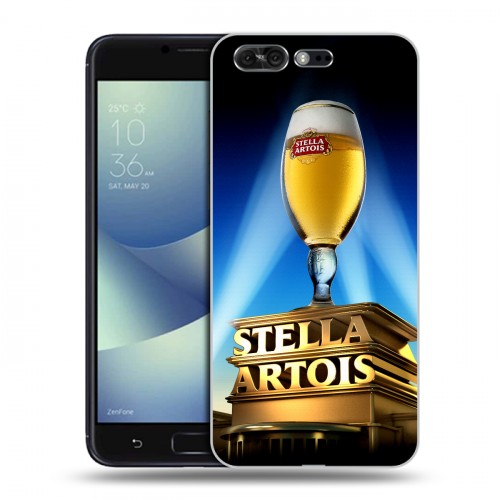 Дизайнерский силиконовый чехол для ASUS ZenFone 4 Pro Stella Artois