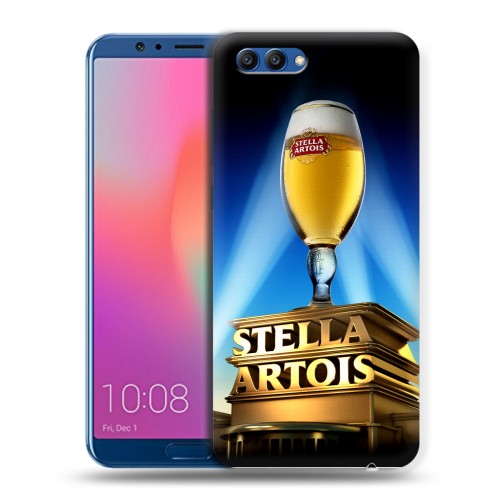 Дизайнерский пластиковый чехол для Huawei Honor View 10 Stella Artois