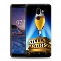 Дизайнерский пластиковый чехол для Nokia 7 Plus Stella Artois