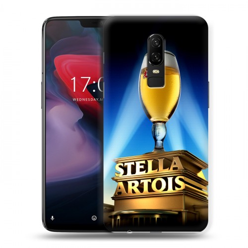 Дизайнерский пластиковый чехол для OnePlus 6 Stella Artois