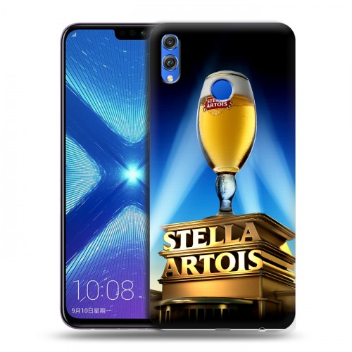 Дизайнерский силиконовый чехол для Huawei Honor 8X Stella Artois