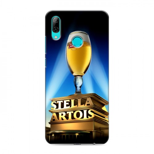 Дизайнерский пластиковый чехол для Huawei P Smart (2019) Stella Artois
