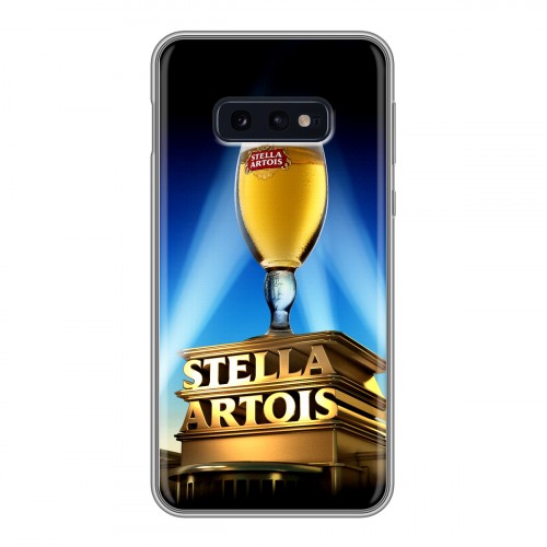 Дизайнерский силиконовый чехол для Samsung Galaxy S10e Stella Artois