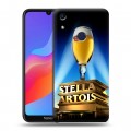 Дизайнерский пластиковый чехол для Huawei Honor 8A Stella Artois