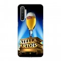 Дизайнерский силиконовый с усиленными углами чехол для Realme XT Stella Artois