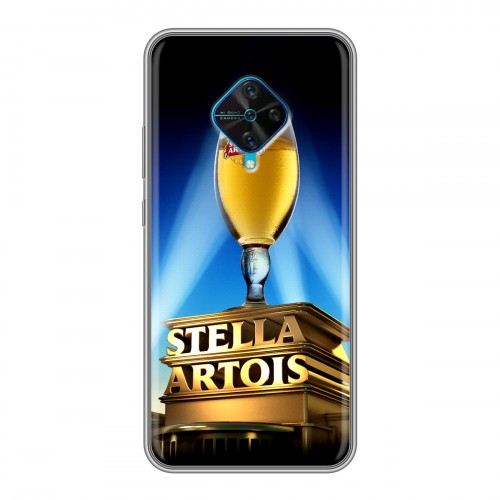 Дизайнерский силиконовый чехол для Vivo V17 Stella Artois