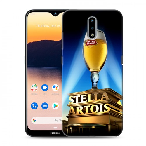 Дизайнерский пластиковый чехол для Nokia 2.3 Stella Artois