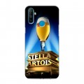 Дизайнерский силиконовый чехол для Realme C3 Stella Artois