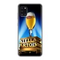 Дизайнерский силиконовый чехол для Samsung Galaxy A31 Stella Artois