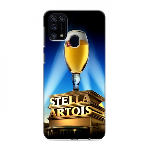 Дизайнерский силиконовый чехол для Samsung Galaxy M31 Stella Artois