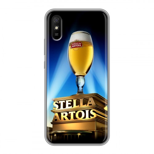 Дизайнерский силиконовый чехол для Xiaomi RedMi 9A Stella Artois