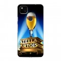 Дизайнерский пластиковый чехол для Google Pixel 4a Stella Artois