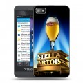 Дизайнерский пластиковый чехол для BlackBerry Z10 Stella Artois