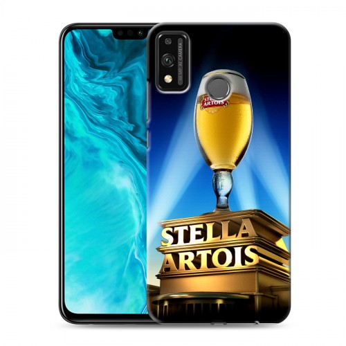 Дизайнерский силиконовый чехол для Huawei Honor 9X Lite Stella Artois