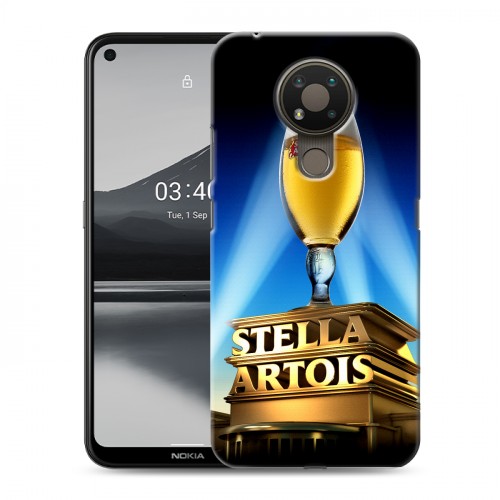 Дизайнерский силиконовый чехол для Nokia 3.4 Stella Artois