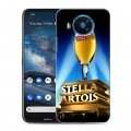 Дизайнерский силиконовый чехол для Nokia 8.3 Stella Artois