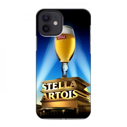 Дизайнерский силиконовый чехол для Iphone 12 Stella Artois