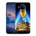 Дизайнерский силиконовый чехол для Nokia 5.4 Stella Artois