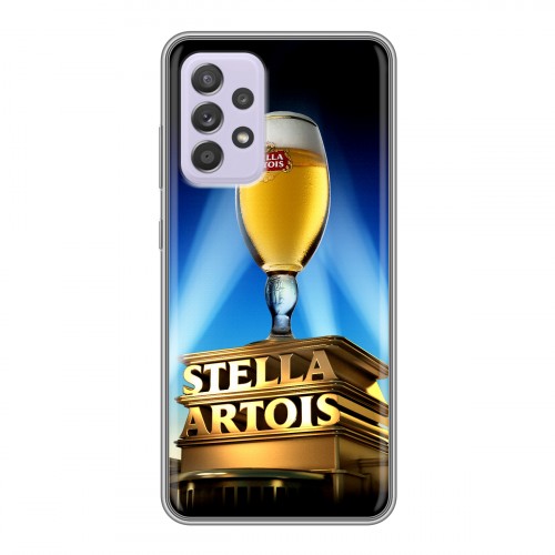 Дизайнерский силиконовый чехол для Samsung Galaxy A52 Stella Artois