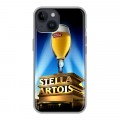 Дизайнерский пластиковый чехол для Iphone 14 Stella Artois