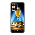 Дизайнерский силиконовый чехол для OPPO Reno7 Stella Artois