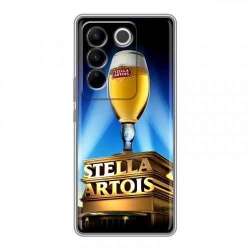 Дизайнерский силиконовый чехол для Vivo V27 Stella Artois