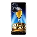 Дизайнерский силиконовый с усиленными углами чехол для Realme C55 Stella Artois