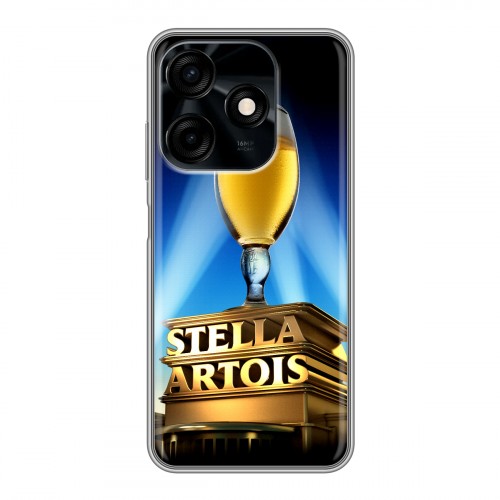 Дизайнерский силиконовый чехол для Tecno Spark 10C Stella Artois