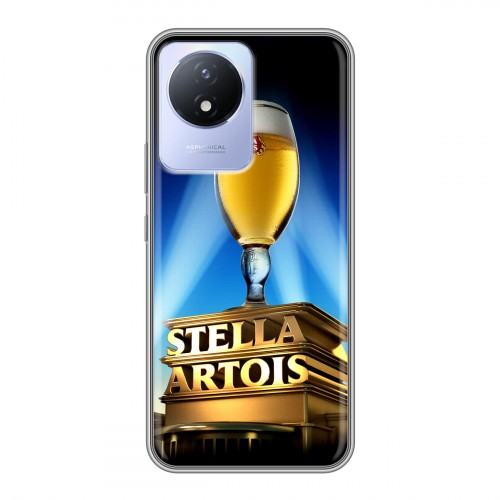 Дизайнерский силиконовый чехол для Vivo Y11 (2023) Stella Artois