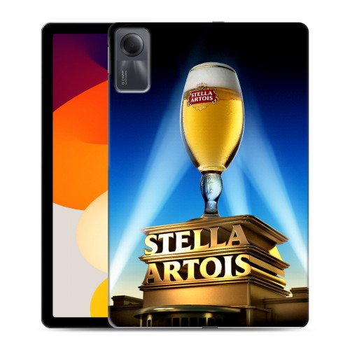 Дизайнерский силиконовый чехол для Xiaomi RedMi Pad SE Stella Artois