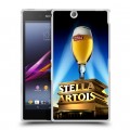 Дизайнерский пластиковый чехол для Sony Xperia Z Ultra  Stella Artois