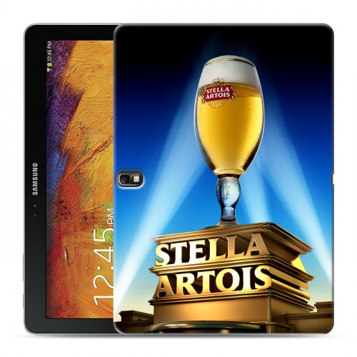 Дизайнерский силиконовый чехол для Samsung Galaxy Note 10.1 2014 editon Stella Artois