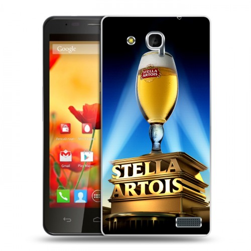 Дизайнерский пластиковый чехол для MTS 978 Stella Artois