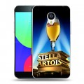 Дизайнерский пластиковый чехол для Meizu MX4 Stella Artois