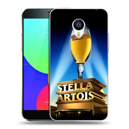 Дизайнерский пластиковый чехол для Meizu MX4 Stella Artois