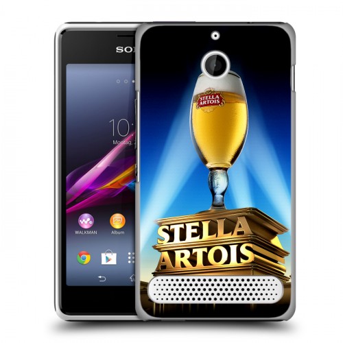 Дизайнерский силиконовый чехол для Sony Xperia E1 Stella Artois