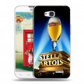 Дизайнерский пластиковый чехол для LG L80 Stella Artois