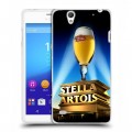 Дизайнерский пластиковый чехол для Sony Xperia C4 Stella Artois