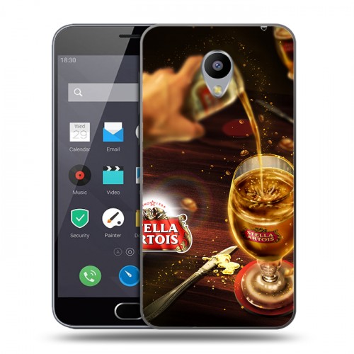 Дизайнерский пластиковый чехол для Meizu M2 Note Stella Artois